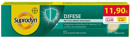 SUPRADYN DIFESE 15 COMPRESSE PROMO - Farmacia De Pasquale