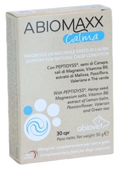 ABIOMAXX CALMA 30 COMPRESSE - Farmacia De Pasquale