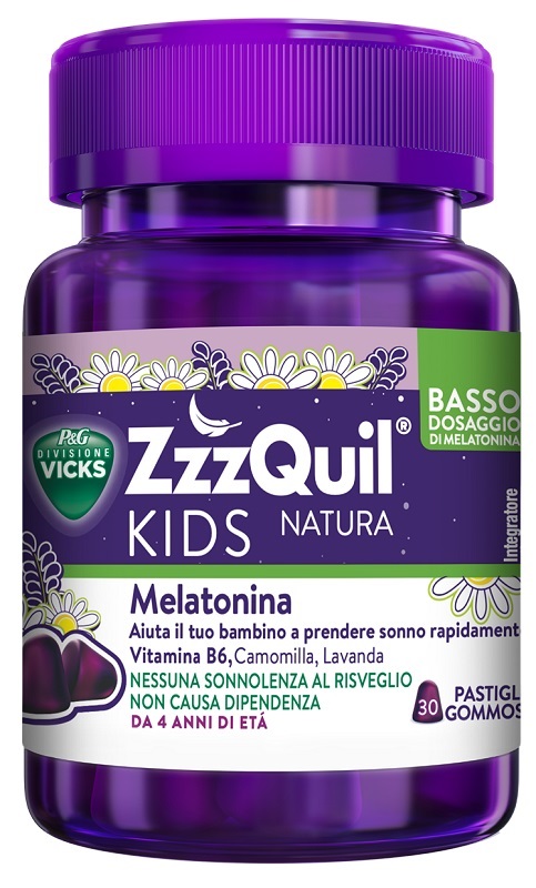 VICKS ZZZQUIL KIDS NATURA 30 PASTIGLIE GOMMOSE - Farmacia De Pasquale