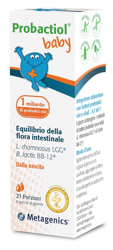 PROBACTIOL BABY GOCCE 21 PORZIONI 5 ML - Farmacia De Pasquale