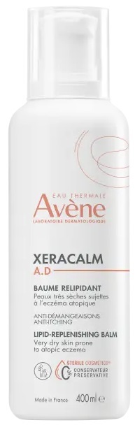 EAU THERMALE AVENE XERACALM AD BALSAMO LIPORESTITUTIVO 400 ML NUOVA FORMULAZIONE - Farmacia De Pasquale