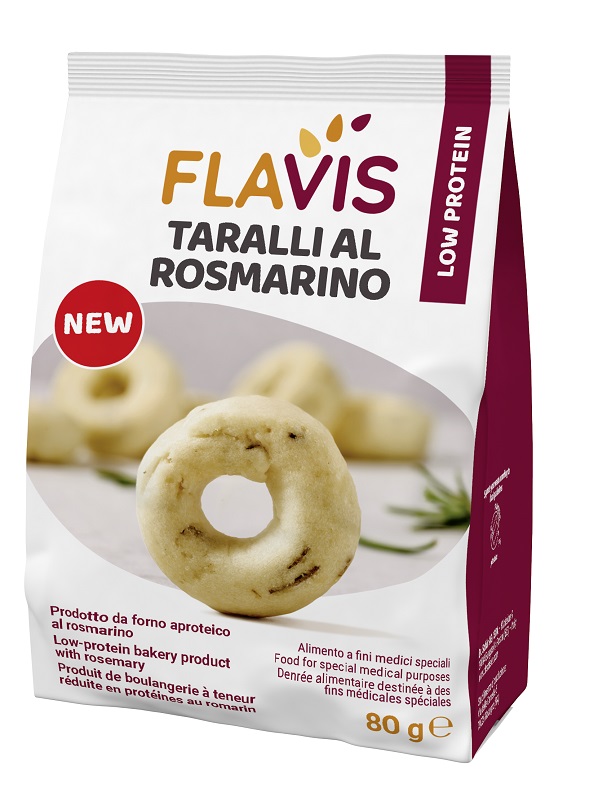FLAVIS TARALLI ROSMARINO 80 G - Farmacia De Pasquale