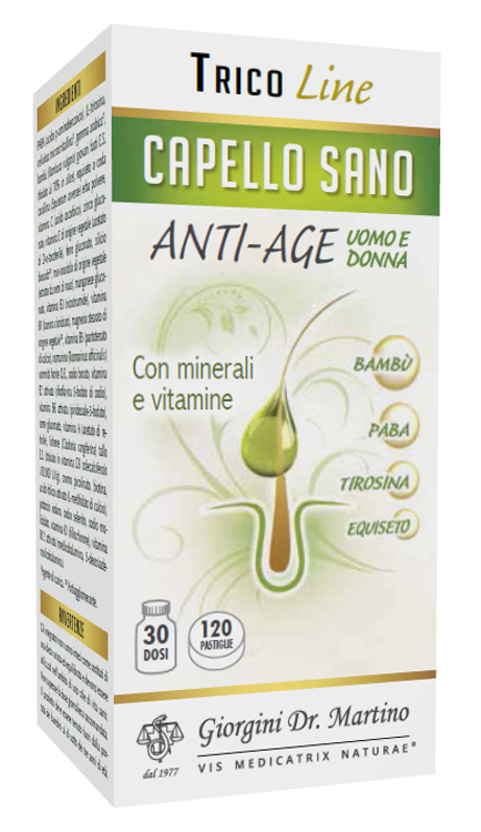 CAPELLO SANO ANTI AGE 120 PASTIGLIE - Farmacia De Pasquale