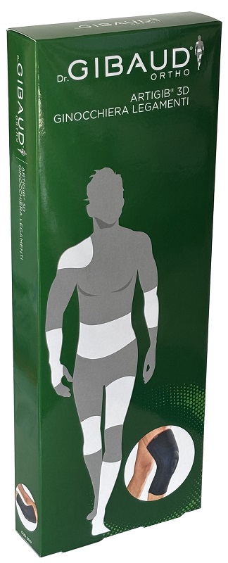 GIBAUD ORTHO ARTIGIB 3D GINOCCHIERA LEGAMENTI TAGLIA 03 - Farmacia De Pasquale