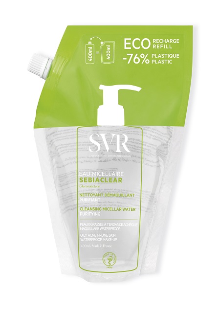 SEBIACLEAR EAU MICELLAIRE REFILL 400 ML - Farmacia De Pasquale