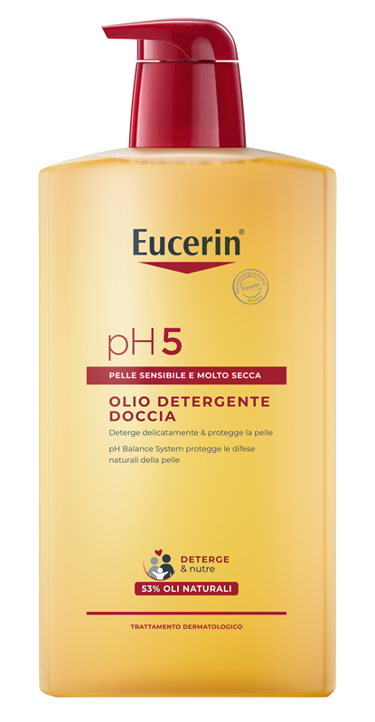 EUCERIN OLIO DOCCIA PH5 1 LITRO - Farmacia De Pasquale