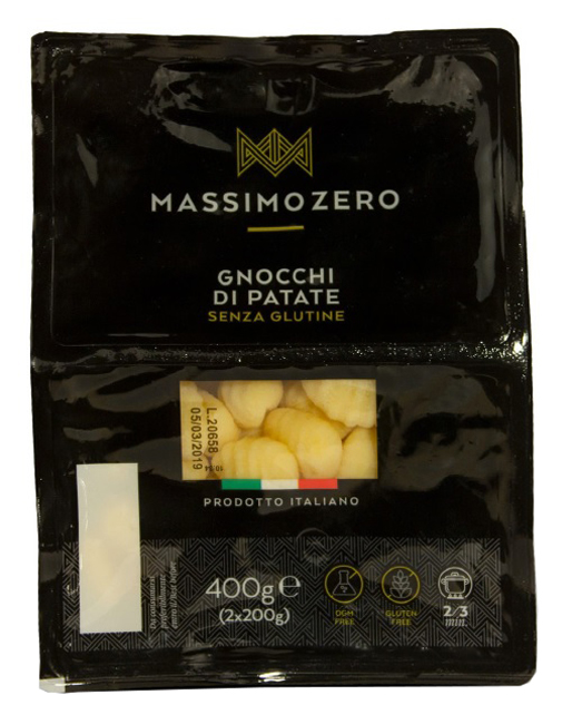 MASSIMO ZERO GNOCCHI PATATE 400 G - Farmacia De Pasquale
