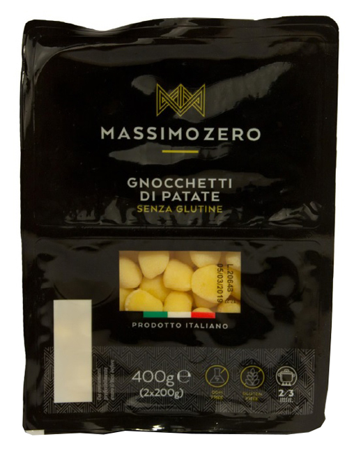 MASSIMO ZERO GNOCCHETTI PATATE 400 G - Farmacia De Pasquale