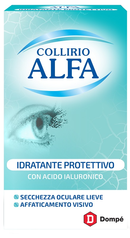 COLLIRIO ALFA IDRATANTE PROTETTIVO 10 FLACONCINI MONODOSE DA 0,5 ML - Farmacia De Pasquale
