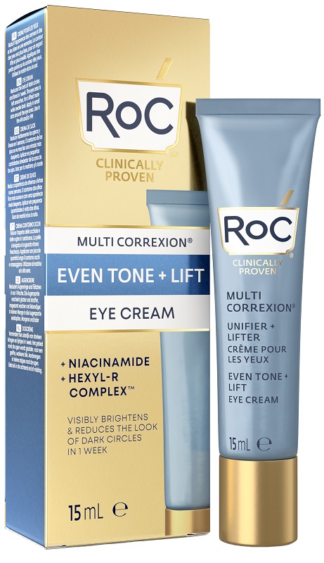 ROC MULTI CORREXION EVEN TONE + LIFT EYE CREAM 15 ML - Farmacia De Pasquale