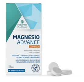 MAGNESIO ADVANCE COMPLEX 60 COMPRESSE - Farmacia De Pasquale