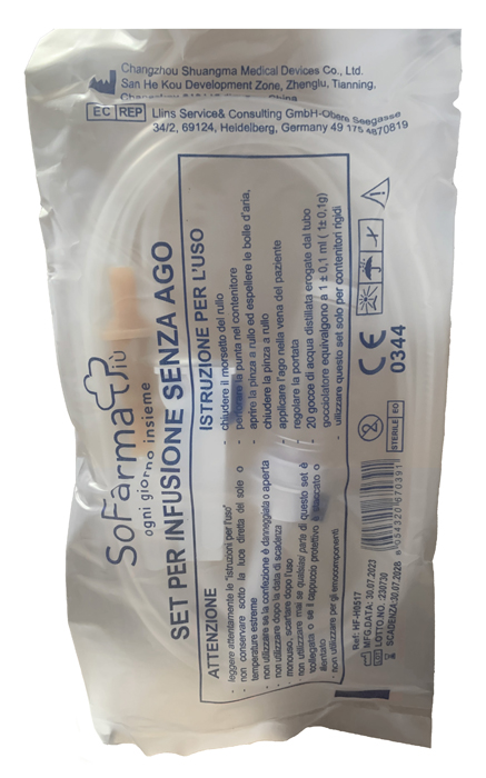 DEFLUSSORE SENZA AGO GAUGE 21 SOFARMAPIU' - Farmacia De Pasquale