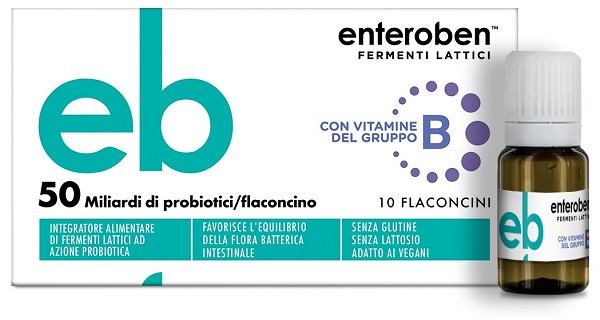 ENTEROBEN 50MLD 10 FLACONCINI DA 10 ML - Farmacia De Pasquale