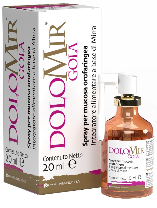 DOLOMIR GOLA SPRAY 20 ML - Farmacia De Pasquale