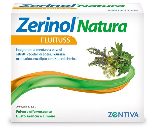 ZERINOL NATURA FLUITUSS 20 BUSTINE - Farmacia De Pasquale