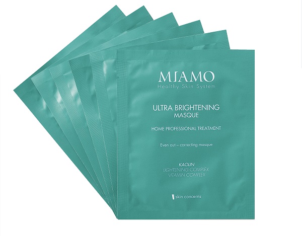 MIAMO SKIN CONCERNS ULTRA BRIGHTENING MASQUE BOX 6 PEZZI - Farmacia De Pasquale