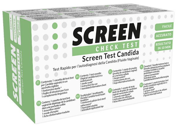 SCREEN TEST RAPIDO SCREEN TEST CANDIDA AUTODIAGNOSTICO 1 PEZZO - Farmacia De Pasquale