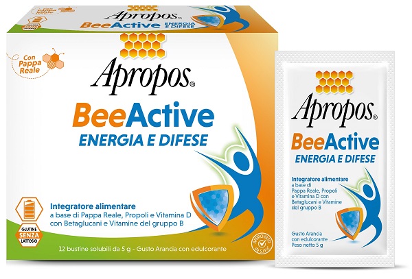 APROPOS BEEACTIVE ENERGIA E DIFESE 12 BUSTINE - Farmacia De Pasquale