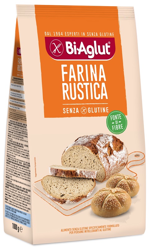 BIAGLUT FARINA RUSTICA 1 KG - Farmacia De Pasquale