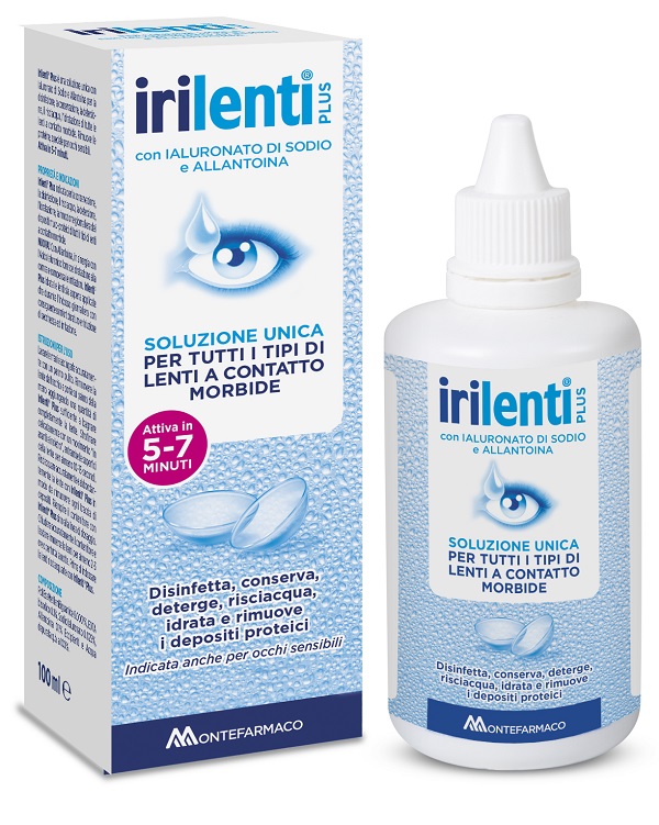 SOLUZIONE UNICA PER LENTI A CONTATTO IRILENTI 100 ML - Farmacia De Pasquale