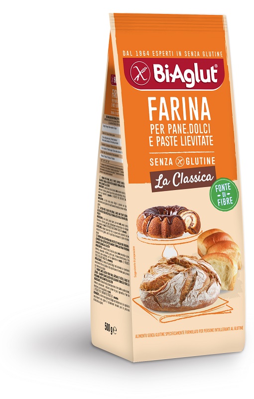 BIAGLUT FARINA SENZA GLUTINE CLASSICA 500 G - Farmacia De Pasquale