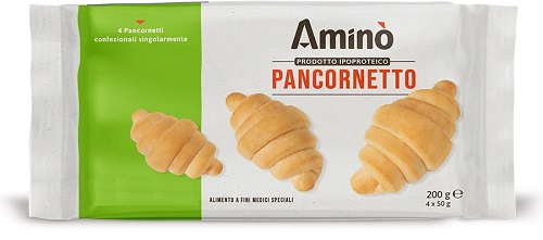 AMINO' PANCORNETTO IPOPROTEICO 4 PEZZI X 50 G - Farmacia De Pasquale