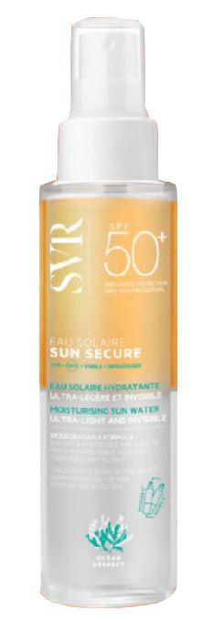 SUN SECURE EAU SOLAIRE SPF50+ TRAVEL SIZE 100 ML - Farmacia De Pasquale
