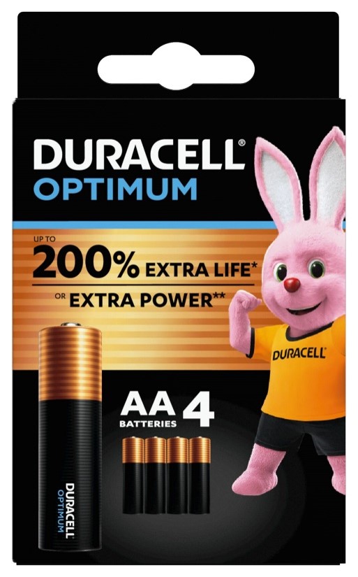 DURACELL OPTIMUM AA B4 16 PEZZI - Farmacia De Pasquale