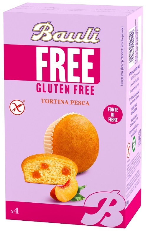 BAULI FREE TORTINA PESCA 4 PEZZI DA 35 G - Farmacia De Pasquale