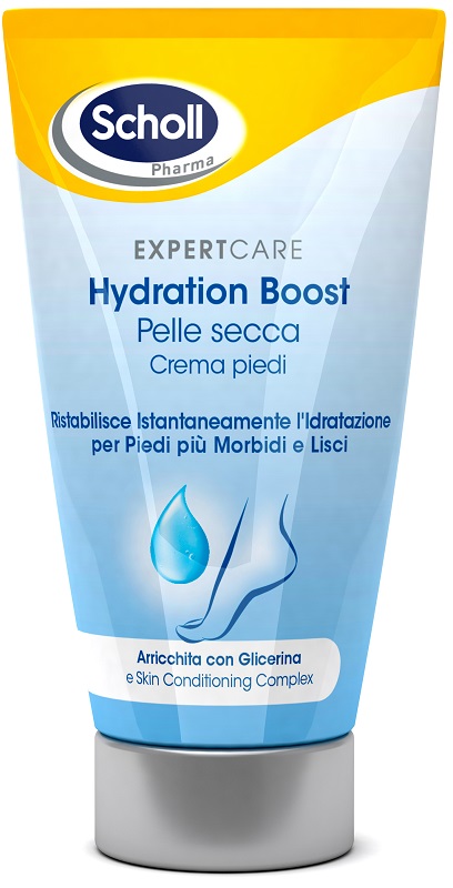 SCHOLL EXPERTCARE HYDRATION BOOST PELLE SECCA CREMA PIEDI 150 ML - Farmacia De Pasquale