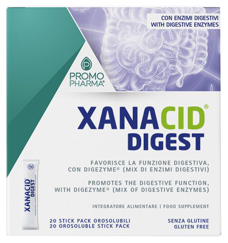 XANACID DIGEST 20 STICK - Farmacia De Pasquale