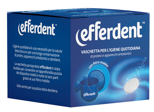 EFFERDENT VASCHETTA PORTAPROTESI - Farmacia De Pasquale