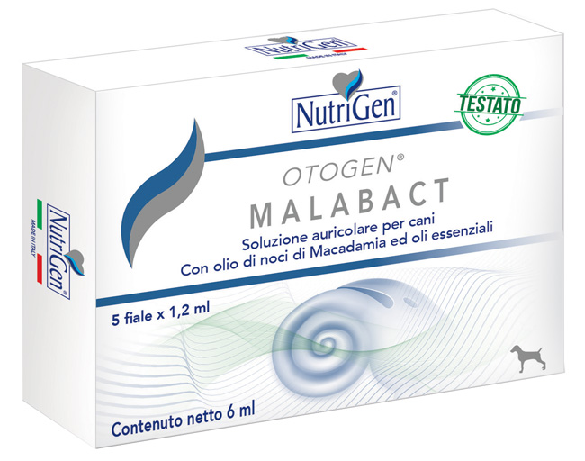 OTOGEN MALABACT 5 FIALE DA 1,2 ML NUTRIGEN - Farmacia De Pasquale