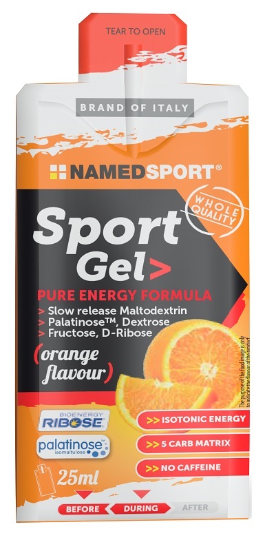 SPORT GEL ORANGE 25 ML - Farmacia De Pasquale