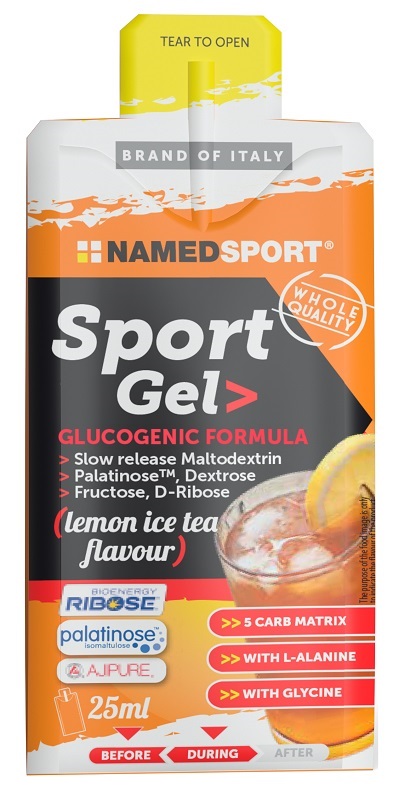 SPORT GEL LEMON ICE TEA 25 ML - Farmacia De Pasquale