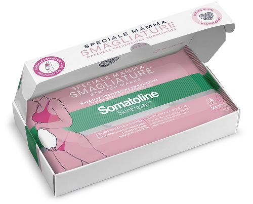 SOMATOLINE SKIN EXPERT MASCHERA MUM TO BE 4 PEZZI - Farmacia De Pasquale