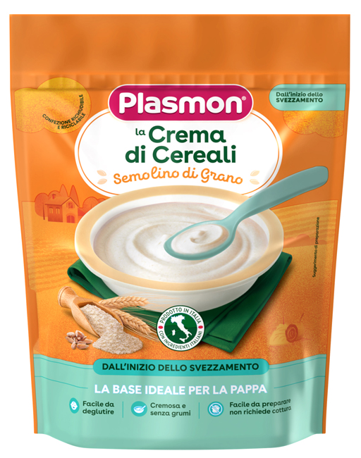 PLASMON CEREALI SEMOLINO DI GRANO 200 G - Farmacia De Pasquale