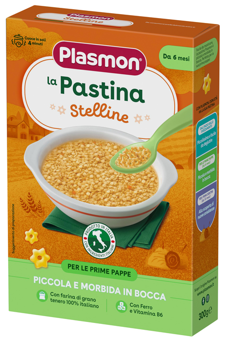 PLASMON PASTA STELLINE 300 G - Farmacia De Pasquale