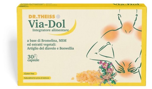 THEISS VIA-DOL ARTIGLIO DEL DIAVOLO E BOSWELLIA 30 CAPSULE - Farmacia De Pasquale