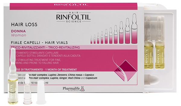 RINFOLTIL HAIR LOSS DONNA FIALE CAPELLI 10X5 ML - Farmacia De Pasquale