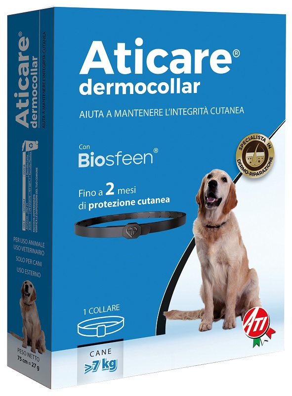 ATICARE DERMOCOLLAR CANI CON PESO SUPERIORE A 7 KG - Farmacia De Pasquale