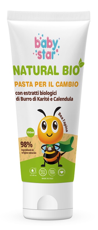 BABYSTAR PASTA CAMBIO PROTETTIVA NATURAL BIO 100 ML - Farmacia De Pasquale