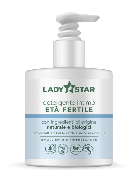 LADYSTAR  DETERGENTE INTIMO DONNA FERTILE 300 ML - Farmacia De Pasquale