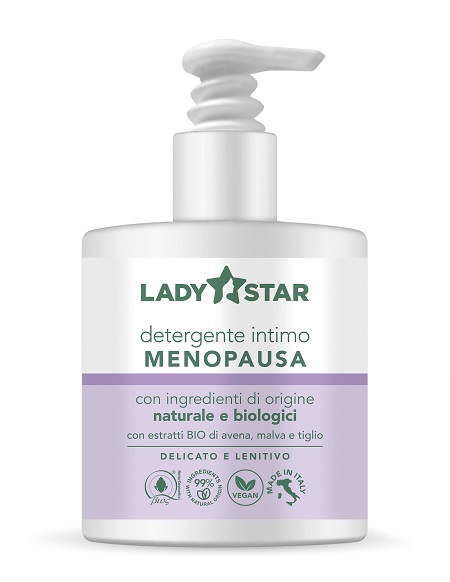 LADYSTAR DETERGENTE INTIMO DONNA IN MENOPAUSA 300 ML - Farmacia De Pasquale