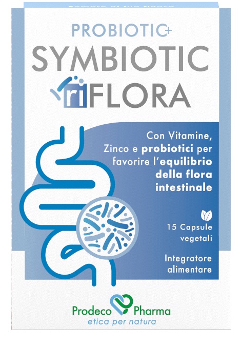 PROBIOTIC+ SYMBIOTIC RIFLORA 15 CAPSULE - Farmacia De Pasquale