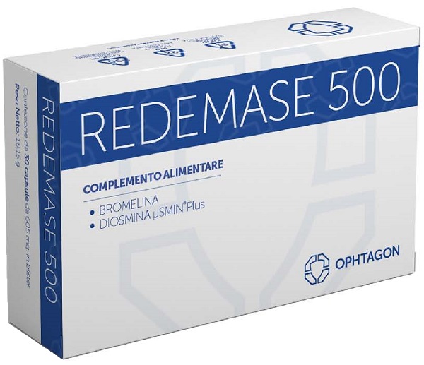 REDEMASE 500 30 CAPSULE - Farmacia De Pasquale