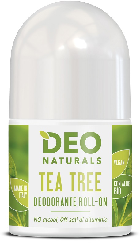 DEONATURALS ROLL ON TEA TREE 50 ML - Farmacia De Pasquale