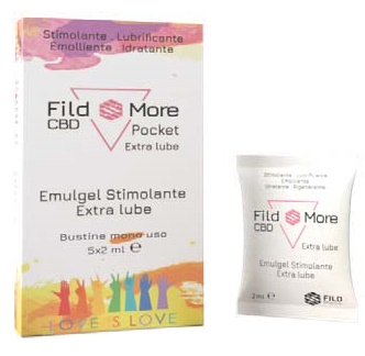 FILD MORE CBD EXTRA LUBE POCKET 5 BUSTINE DA 2 ML - Farmacia De Pasquale