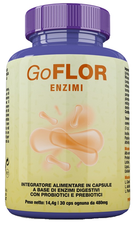 GOFLOR ENZIMI 30 CAPSULE - Farmacia De Pasquale