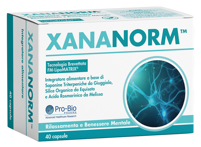 XANANORM 40 CAPSULE - Farmacia De Pasquale